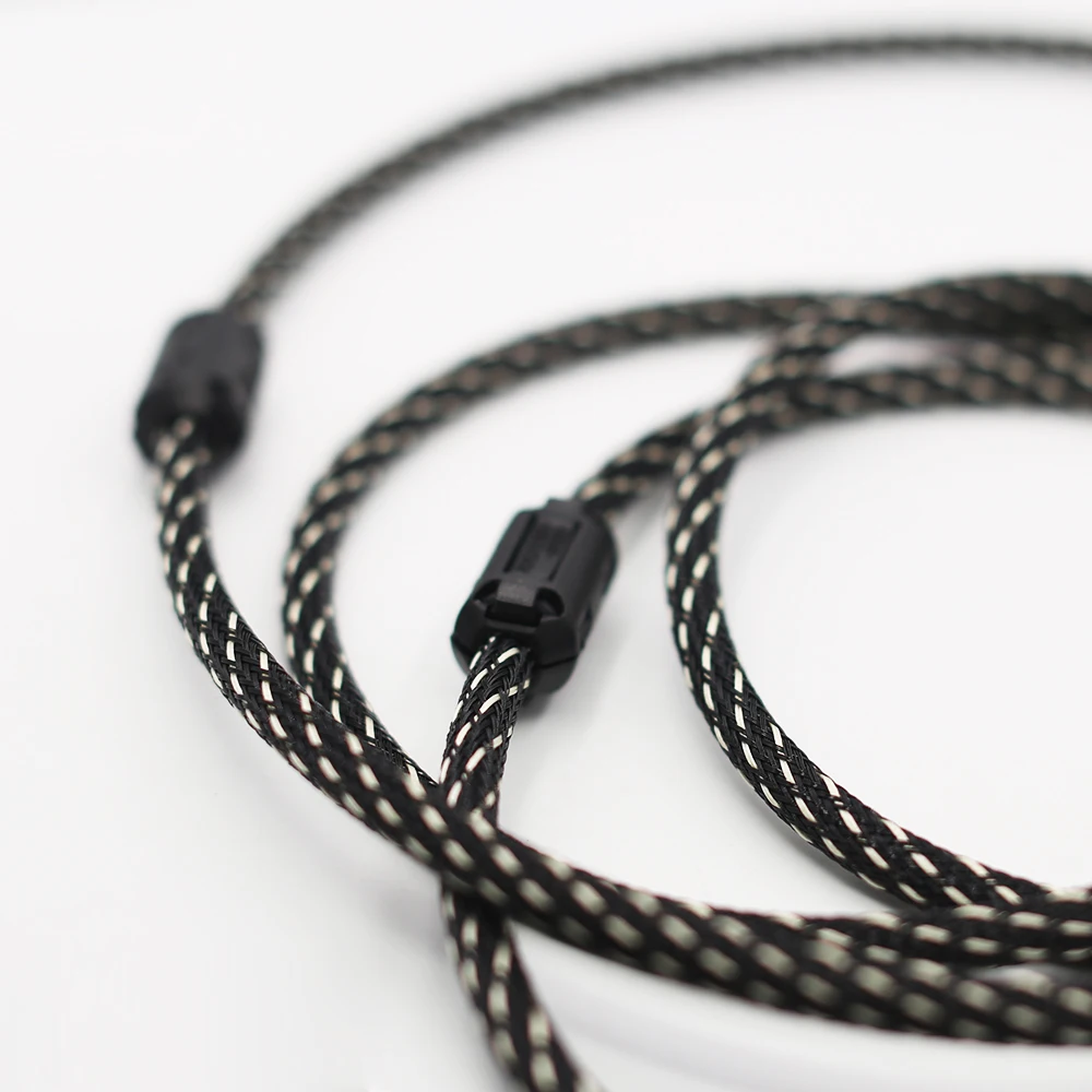 Hifi USB кабель высокого качества тип А-Тип B Hifi кабель для передачи данных для декодер DAC звуковая карта аудио кабель ЦАП линии передачи данных