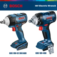 bosch electric wrench gds18v 400 high torque impact wrench lithium battery 18v electric wrench brushless professional power tool
