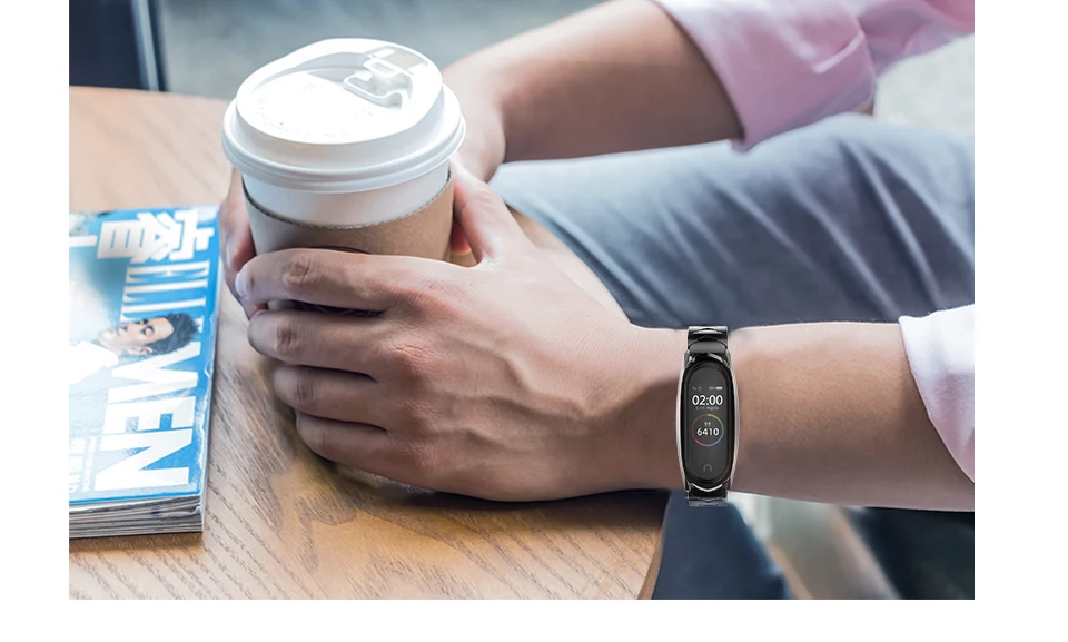Mi jobs mi band 4 ремешок V стиль металлический браслет для Xiaomi mi ремешок 4 ремешок correa нержавеющая сталь mi Band 3 ремешок, умный Браслет