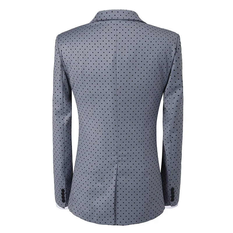 Goedkoop Mens Suits Wavelet Punt Pak Pakken Wedding Suits Peaky Blinders Bruidegom Dragen Штаны Мужские 3 Stuk (Blazer + Vest + Broek)