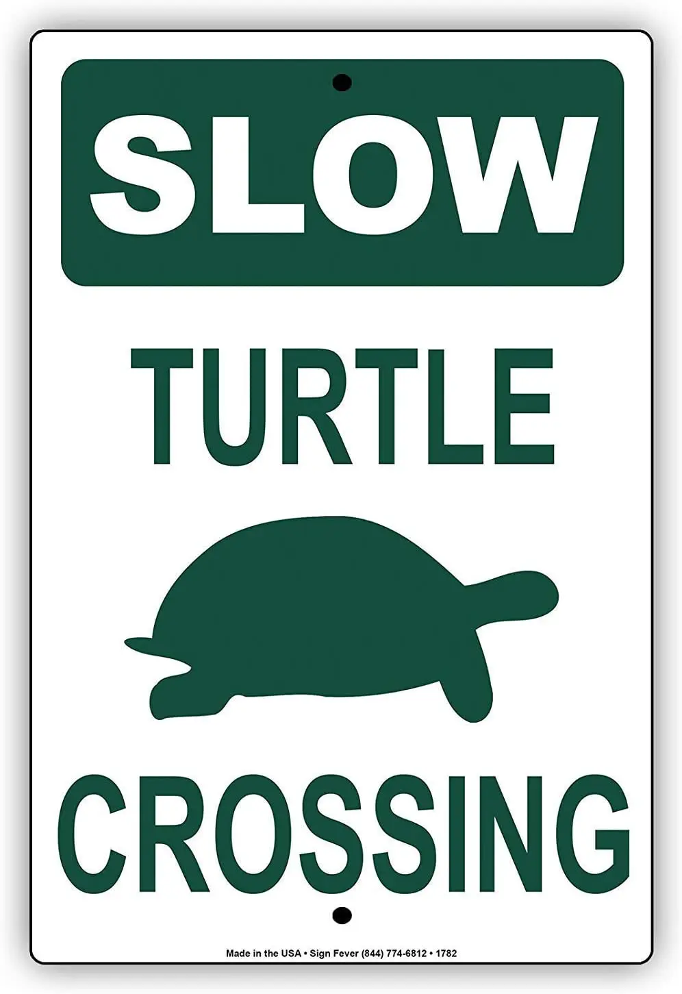 

Металлический знак медленная черепаха пересечение с графикой без ускорения Веселая Эпическая забавная предупреждающая оповещение листов...