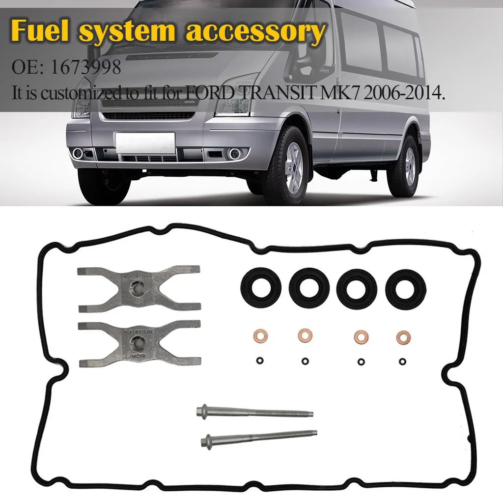Новый автомобиль аксессуары клапанной крышки Прокладка уплотнитель инжектора