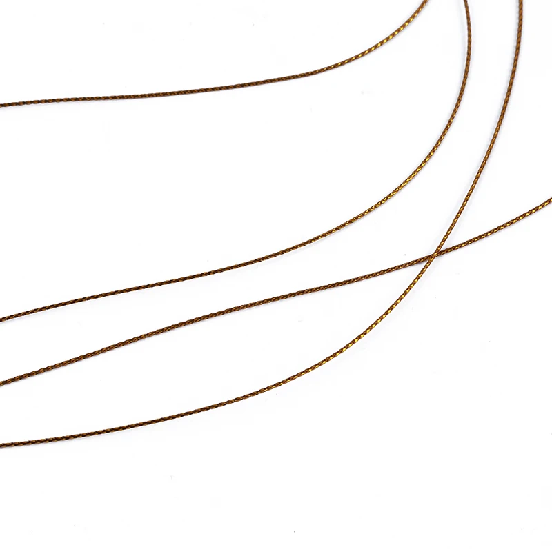 

1.0mm Gold/Silver Round High Elastic Sewing Elastic Band Fiat Rubber Band Waist Band Stretch Elastic Rope Elastic Ribbon