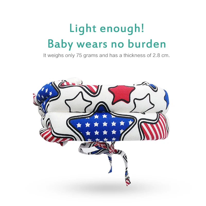 

1 Pc Cotton Breathable Anti-collision Protective Baby Hat Toddler Safety Helmet Infant Head Protection Headgear Cap