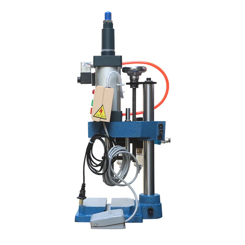

Single Column Pneumatic Press Pneumatic Punch Small Adjustable Force 200KG Pneumatic Punch 220V