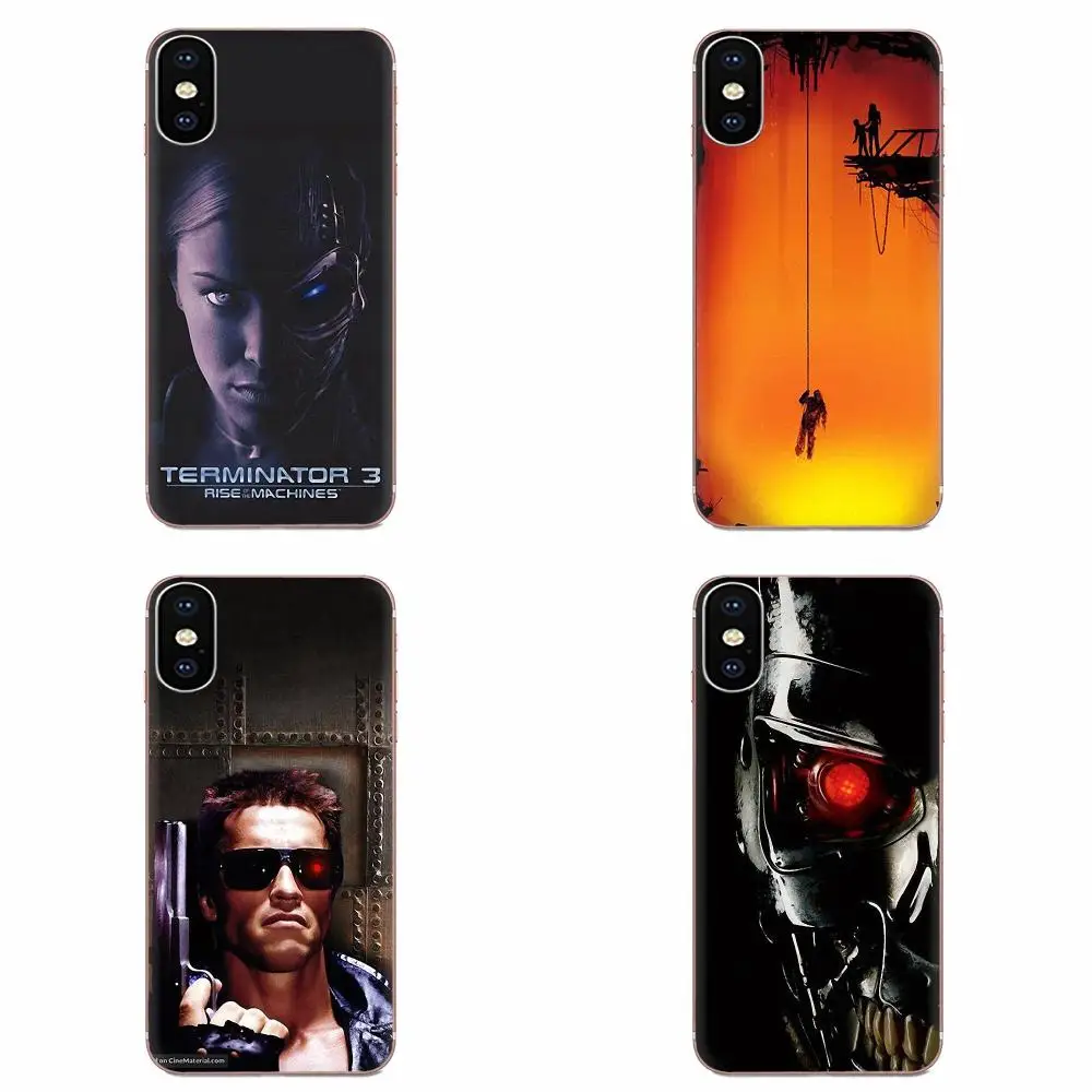 Мягкий ТПУ модный сотовый Чехол Terminator для Xiaomi Redmi Note 2 3 3S 4 4A 4X 5 5A 6 6A Pro