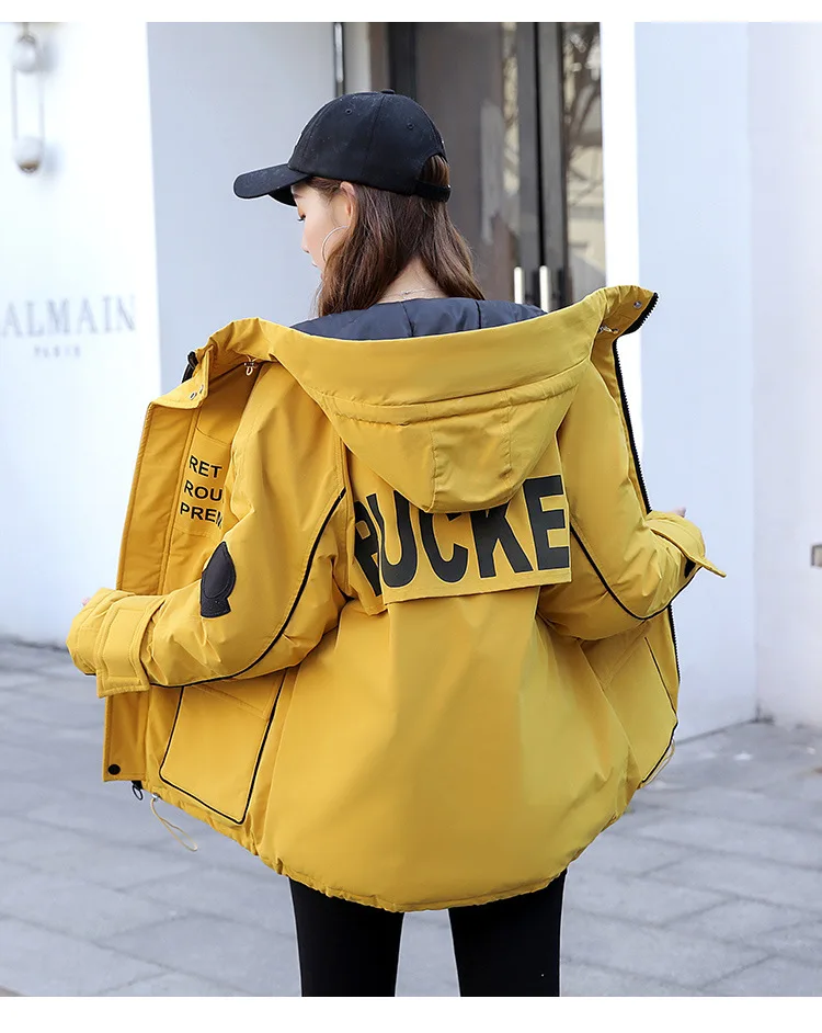 Abrigos Mujer Invierno Short Winter Jacket Women Fur Cotton Padded Jacket Female Parka Womens Jacket Winter Coat for Woman