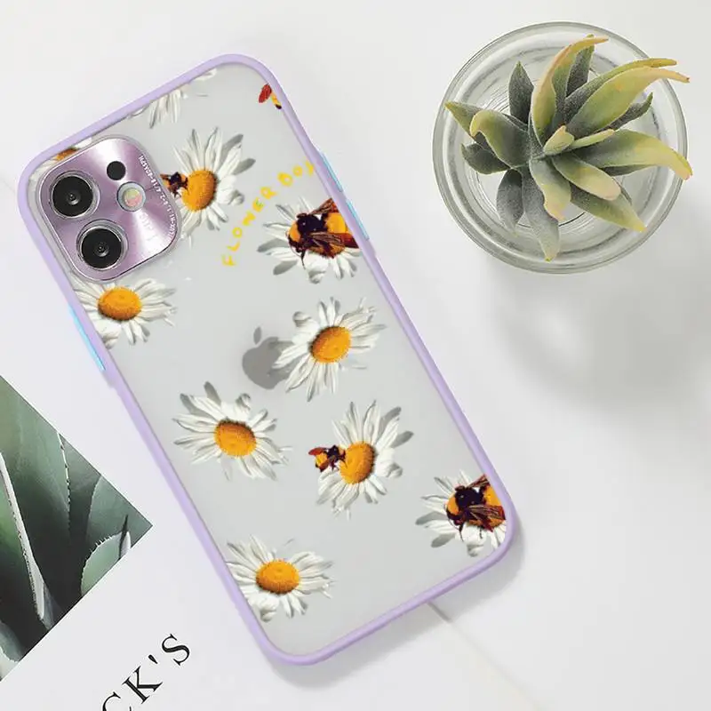 

Tyler Creator golf Phone Case For iPhone 12 11 Mini Pro XR XS Max 7 8 Plus X Matte transparent Purple Back Cover