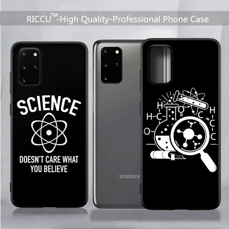 Чехол Atom Science для телефона Samsung S20 21 30 plus Ultra edge S8 S9 S10-5G lite 2020 S10E