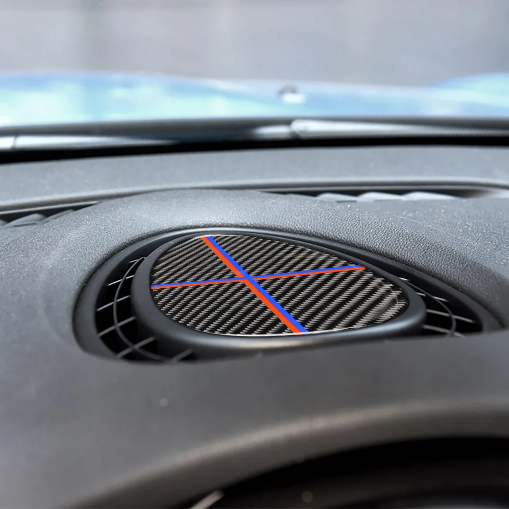 F шасси приборной панели из углеродного волокна декоративные Стикеры для BMW MINI