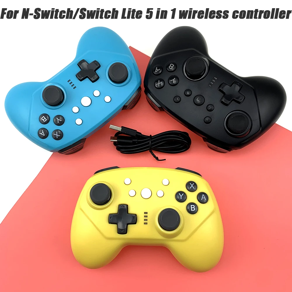 

Wireless Bluetooth Gamepad Joystick Controller For NS Pro Switch/Lite Switch supports TURBO six-axis gyroscope for N-Switch
