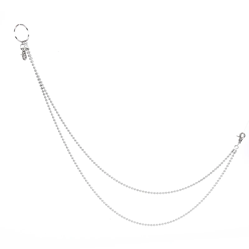 Цепочка для ключей с кольцом подвеской в уличном стиле цепь кошелек