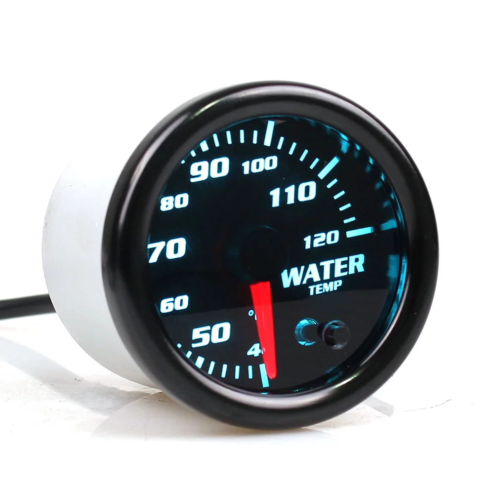 52 мм измеритель температуры воды 7 цветов подсветка Регулируемая 40 ~ 120 градусов с