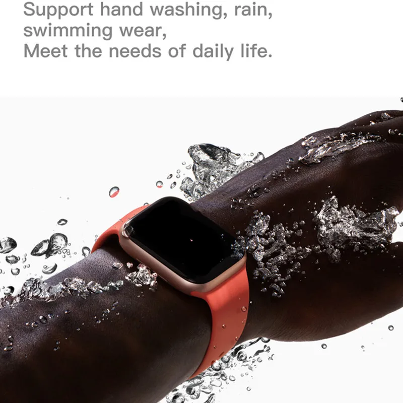 IWO 12 Bluetooth Смарт часы Full Touch Спортивные для Apple iOS Android сердечного ритма ЭКГ IP68