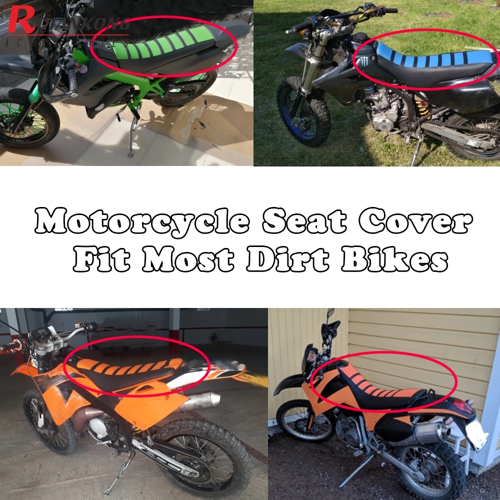 Мягкий чехол для мотоцикла в полоску KAWASAKI KX65 KX85 KX100 KLX110 KLX250 KLX300 KLX450R KX125 KX250 KX 250 F KX450F
