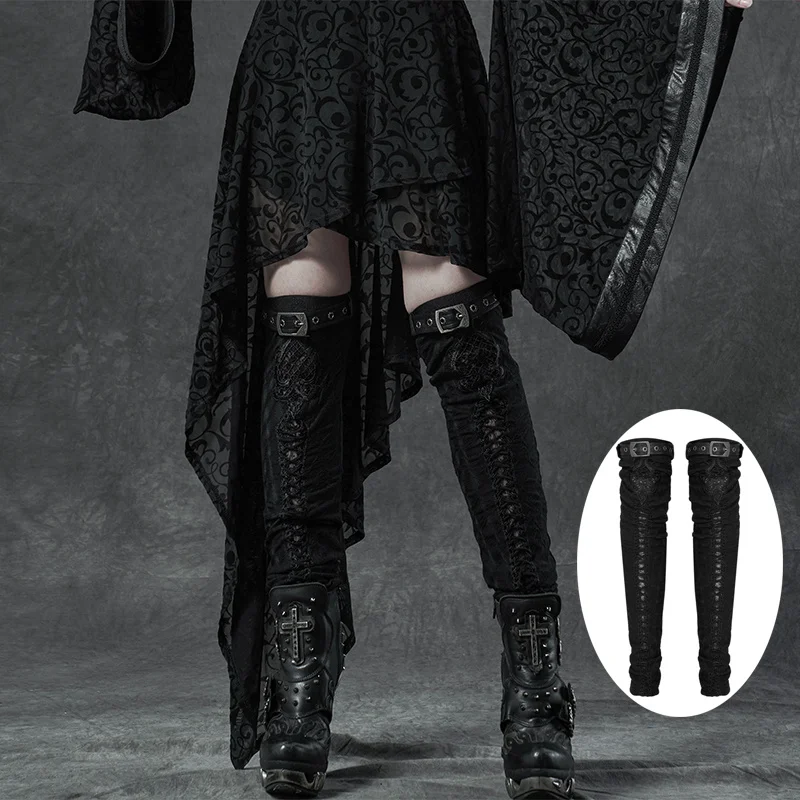 

Поднимите волшебный сухая подтяжка панк рейва Готический вышитый женский чулочно-носочный набор многофункциональные аксессуары ws399