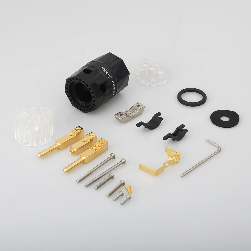 Верхняя прозрачная медная позолоченная вилка viборга VE503G Европейского типа