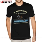 Рубашка из сериала Сверхъестественное 1967 Chevy Impala футболки пара городская мода футболка для мужчин с коротким рукавом для мальчиков, Модные фирменные туфли-лодочки с уникальным одежда