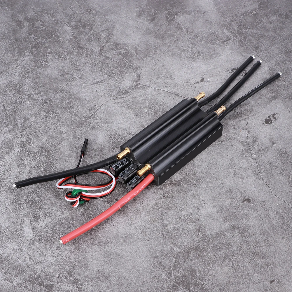 120A RC лодка водонепроницаемый бесщеточный ESC электронный регулятор скорости