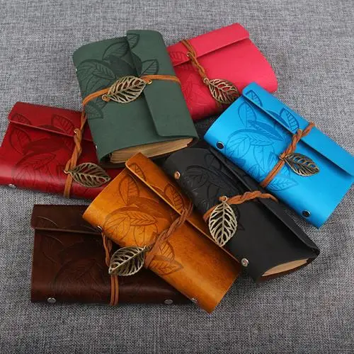 Винтажные канцелярские принадлежности лист из искусственной кожи Тетрадь