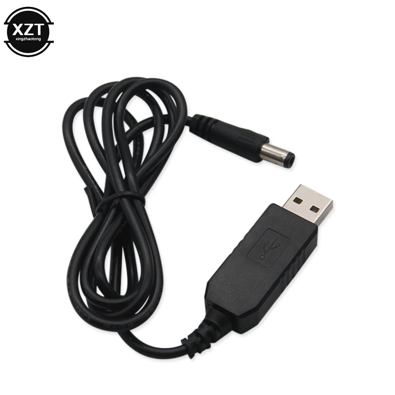 USB к DC 5 5*2 1 мм кабель источника питания для маршрутизатора от В до 9 В/12 бочка
