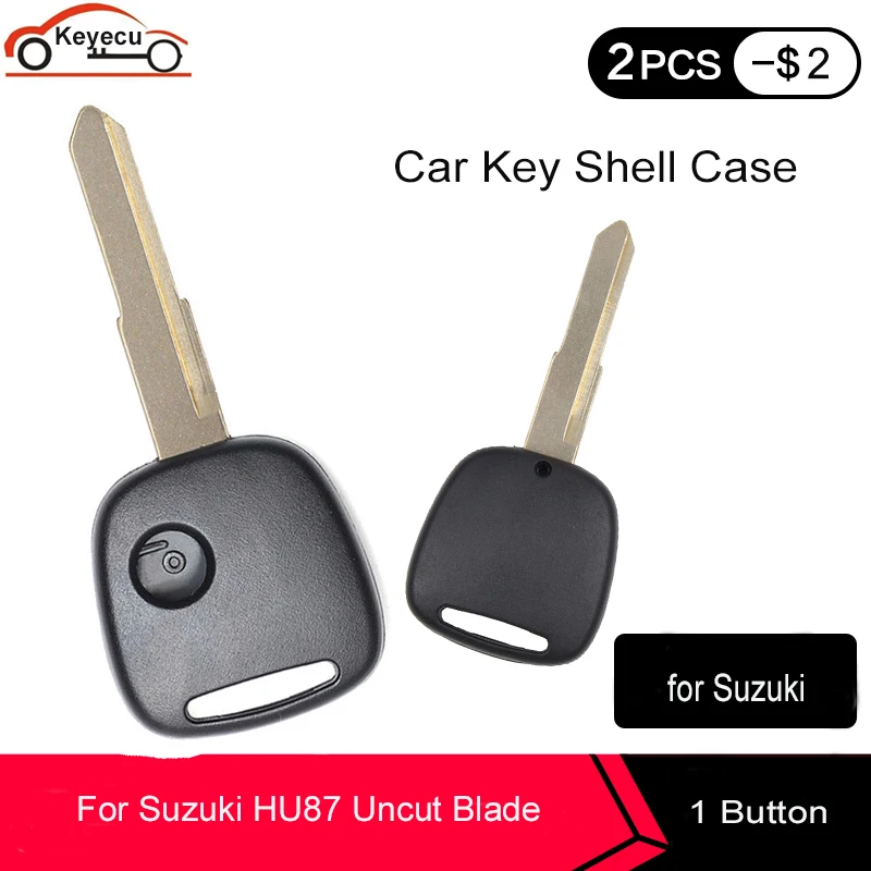 KEYECU 10 шт./лот новая сменная оболочка пульт дистанционного управления брелок 1