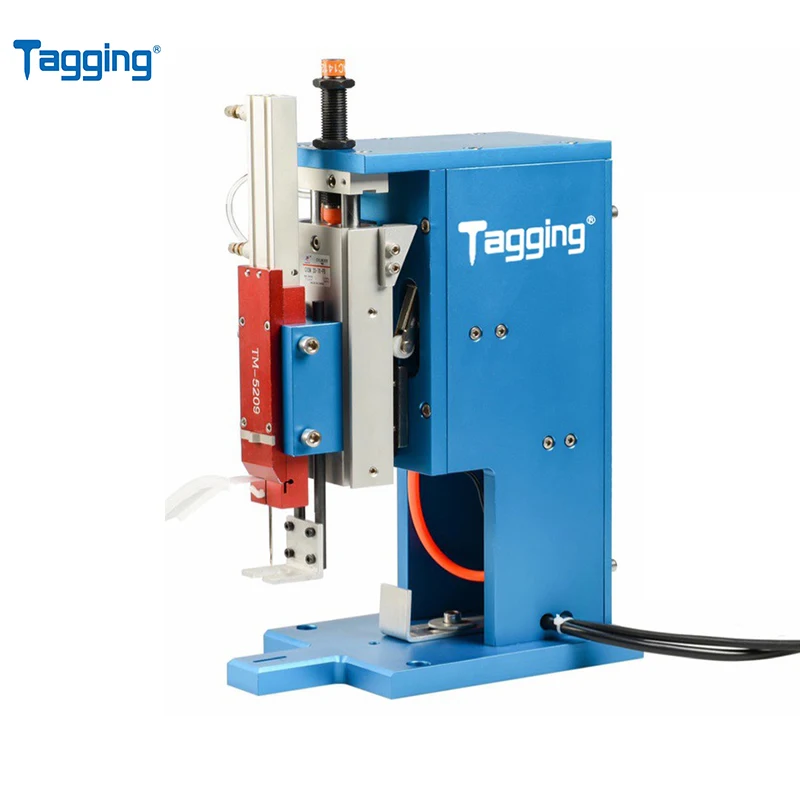 TM5211 напрямую с фабрики пневматическая бирка штырь машина для упаковки носочков