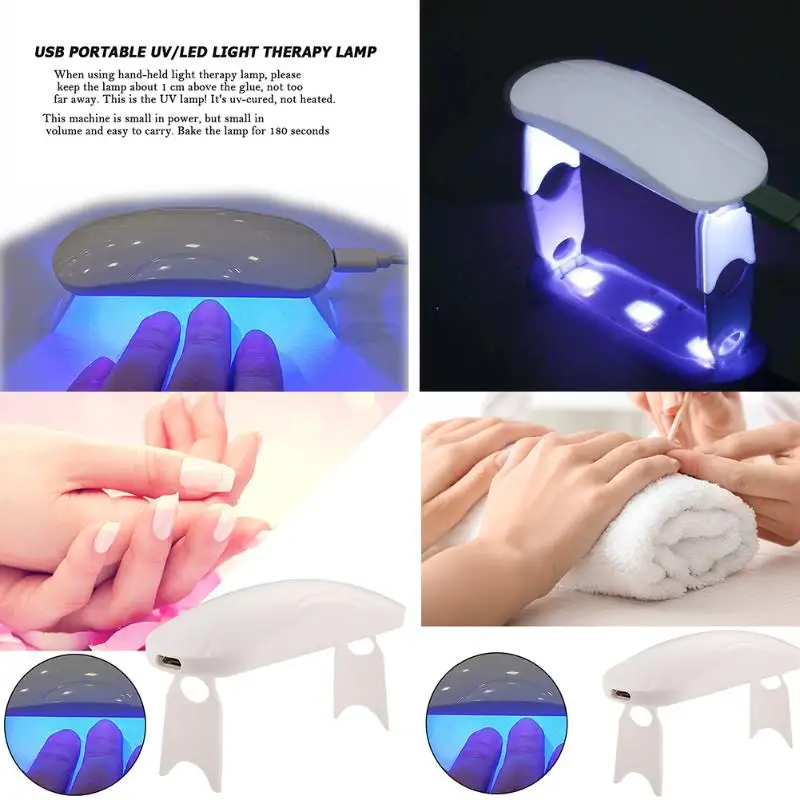 УФ лампа удобный практичный дизайн светодиодный светильник для ногтей Сушилка