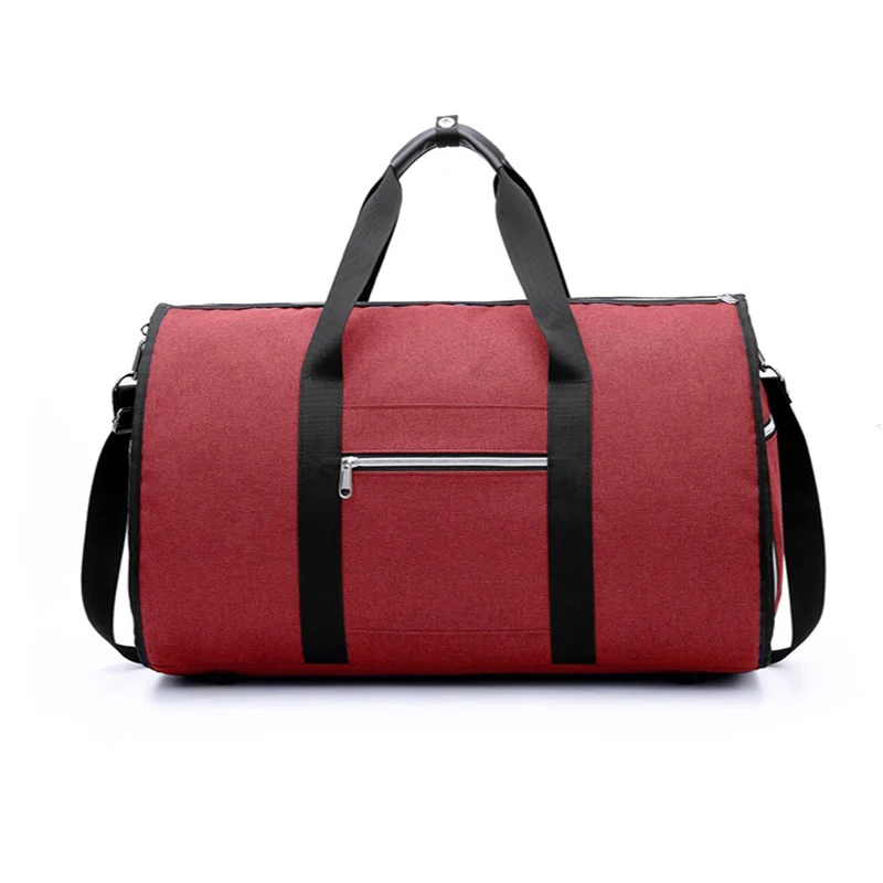 Red WOBAG Новая Большая емкость спортивная сумка костюм для хранения вещевой мешок портативная спортивная сумка для отдыха Оксфорд Водонепроницаемая Дорожная сумка на плечо - Цвет: Red