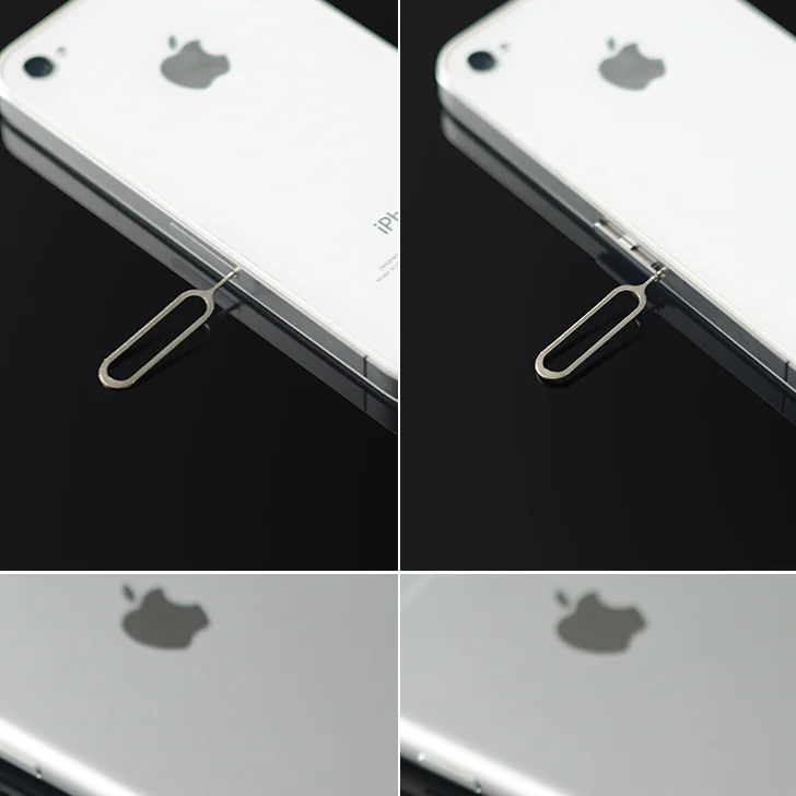 100 шт. лоток для Sim-карты извлечения открытой иглы инструмент ключа iPhone Xiaomi Huawei