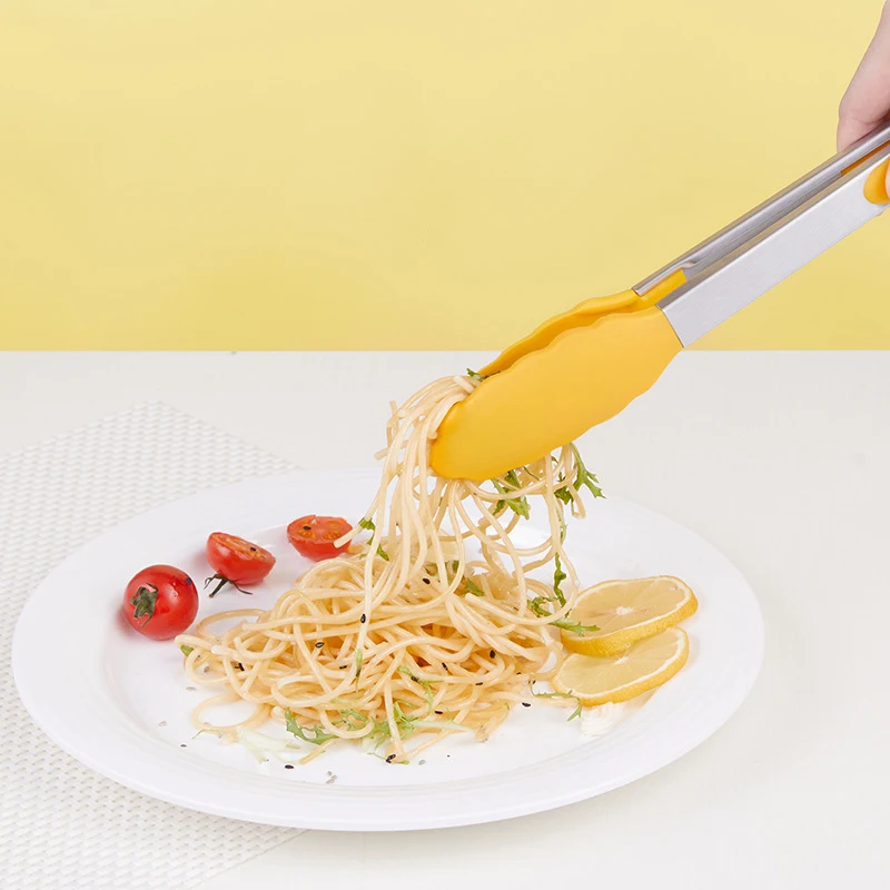 

Kitchen Utensils Sets Kitchen Tongs Set Food Clip Silicone Cooking Tongs Noodles Barbecue Tweezers Steak BBQ Buffet Frying Tool