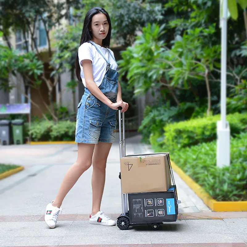 Бытовая корзина с сумкой регулируемый стержень из алюминиевого сплава большая