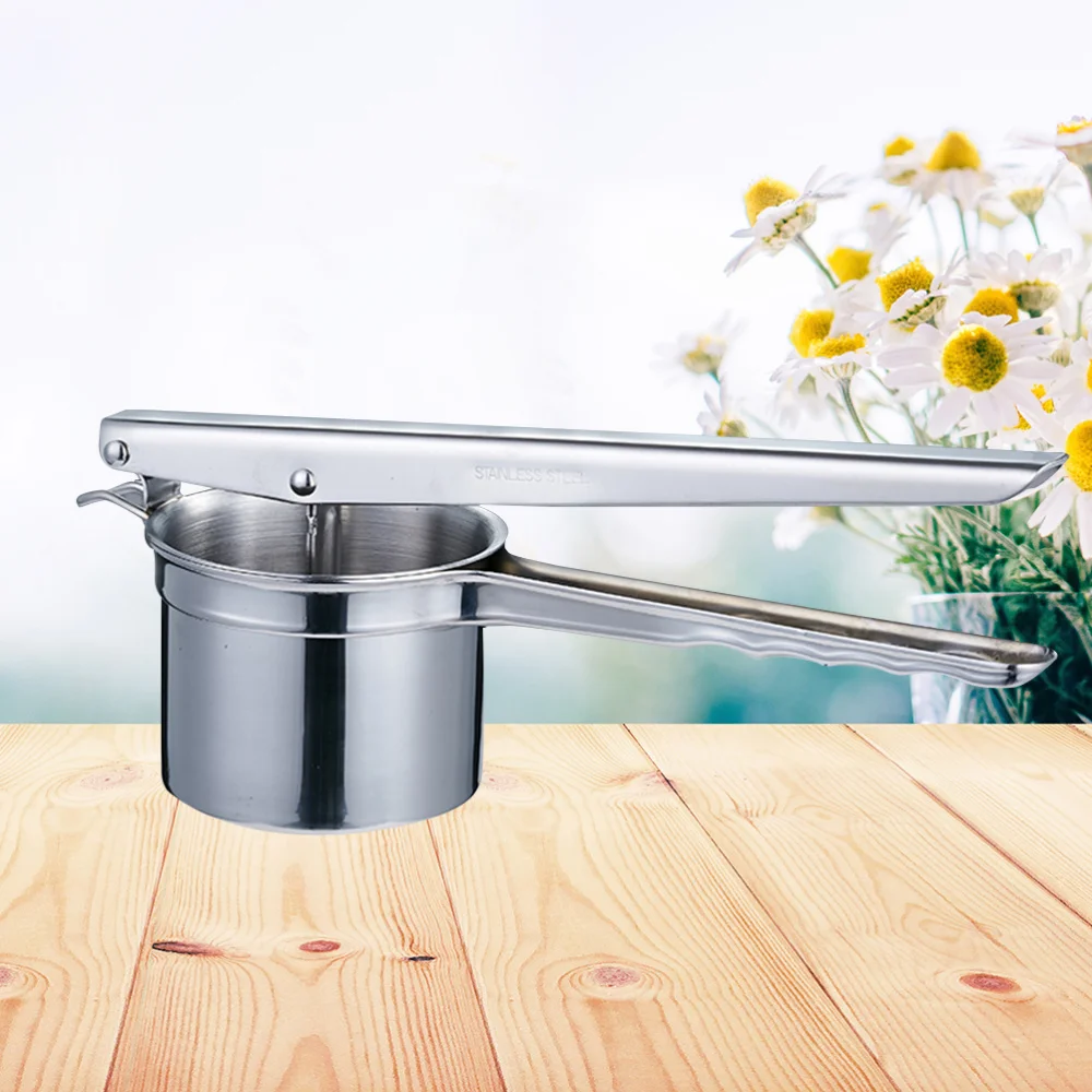 

Stainless Steel Potato Mud Press Pumpkin Fruit Potato Crusher Manual Press Machine