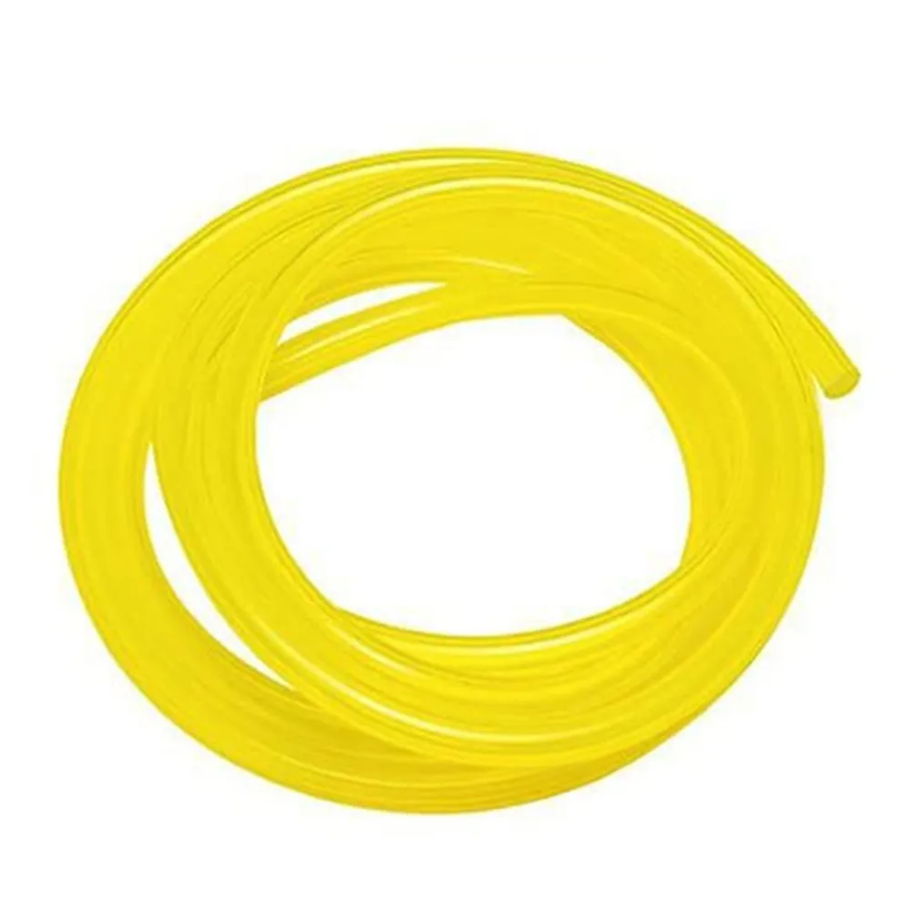 Strimmer Fuel Pipe YELLOW 1mtr - 3mm ID X 5mm OD - ECHO Yellow Petrol Fuel Gas Line Pipe Hose Tube For Trimmer Chainsaw Blower