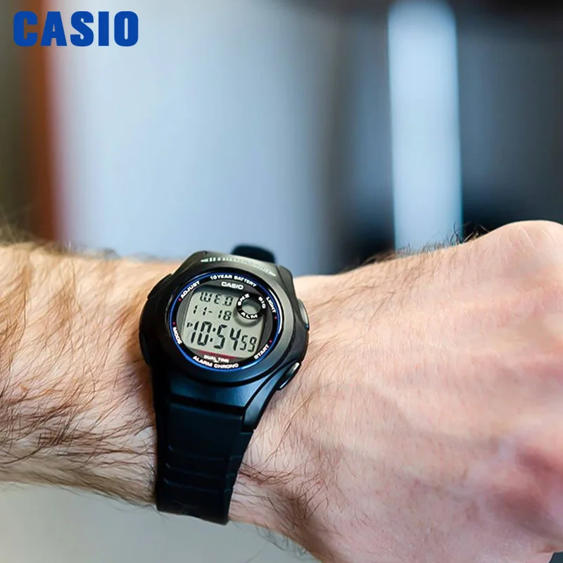 

Casio watch menTen years of electricity luxur set LED digital sport Waterproof quartz men watch relogio masculino F-200W-1A