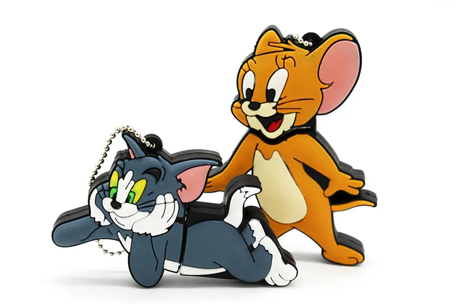 USB флеш-накопитель для мыши и cant Tom and Jerry, флеш-накопитель с изображением животных, 8 ГБ/16 ГБ/32 ГБ/64 Гб/128 ГБ/карта памяти, u-диск