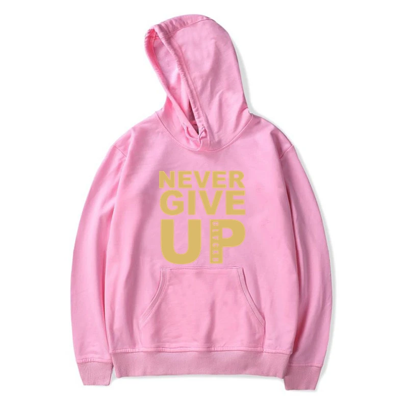 NEVER GIVE UP Liverpool мужские толстовки уличная одежда с золотым принтом Мужские/wo