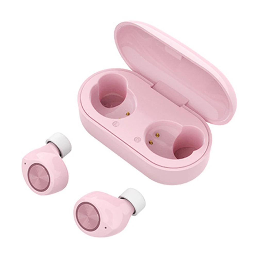 TW60 Mini Bluetooth 5,0 Беспроводные наушники-вкладыши спортивные наушники с двойным микрофоном bluetooth-наушники