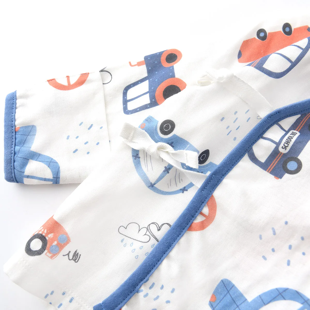 

Children's Pajamas Set Baby Suit Kids Clothes Toddler Boys Girls Ice Silk Satin Cartoon Printing Tops Pants Set Home Wear 0-6Y