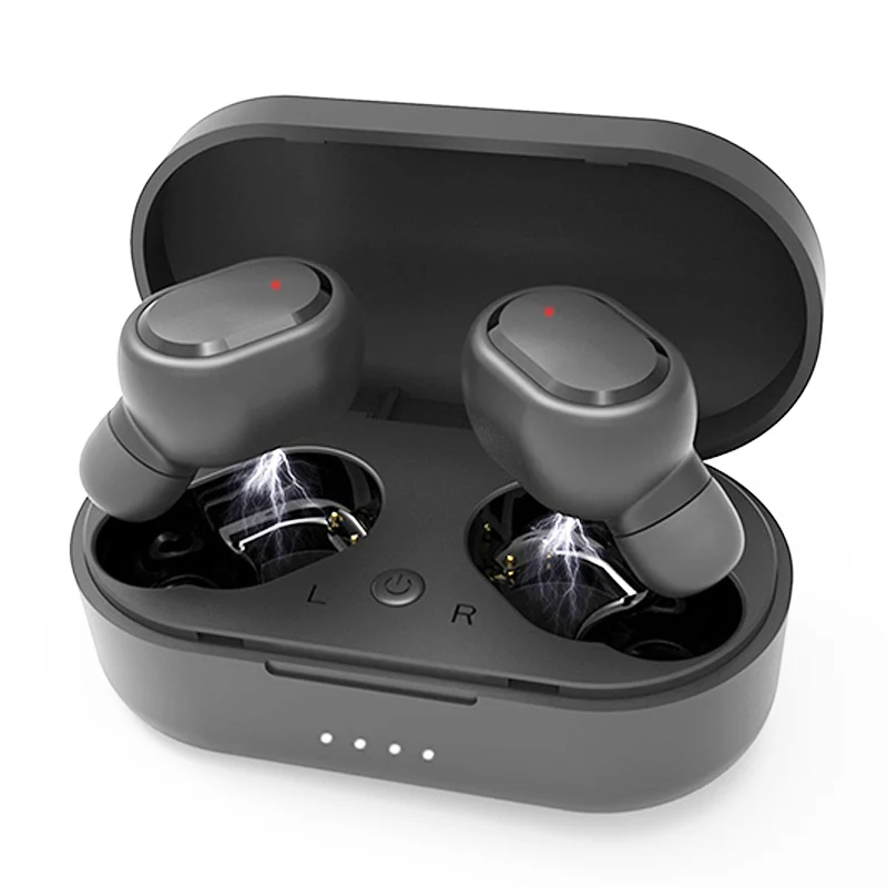 TWS Bluetooth наушники IPX6 водонепроницаемые V5.0 наушники беспроводные наушники для Andorid Ios с функцией громкой связи гарнитура