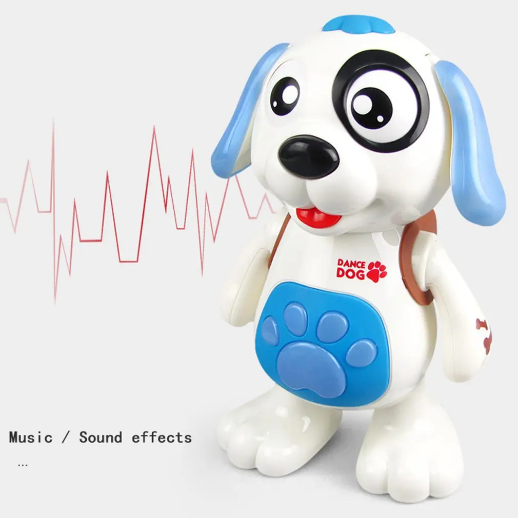 

Electric Music Light Dance Walk Robot Dog Toy Without Battery Puppy Bounce Interesting Bionic Function Toy