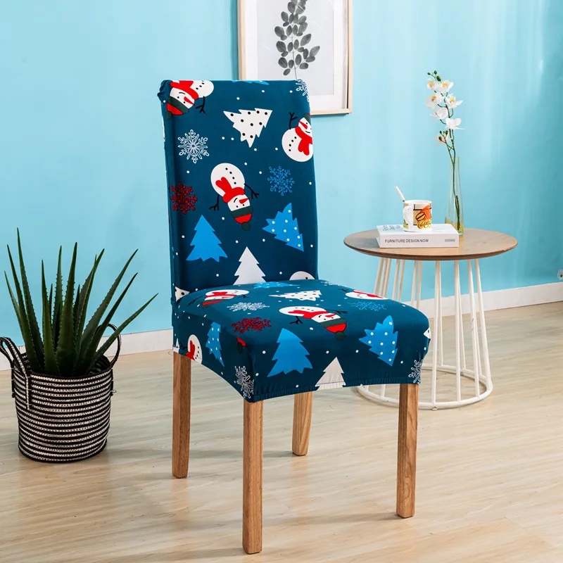 

Removable Dining Chair Cover Spandex Elastic Chair Slipcover Case Stretch Chair Covers for Dining Room Wedding Hotel Banquet