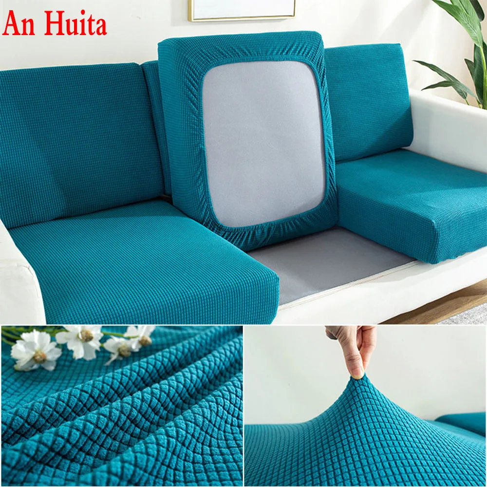  - Sofa cushion cover, solid color sofa cover, furniture protection cover, sofa protection cover, flexible removable and washable