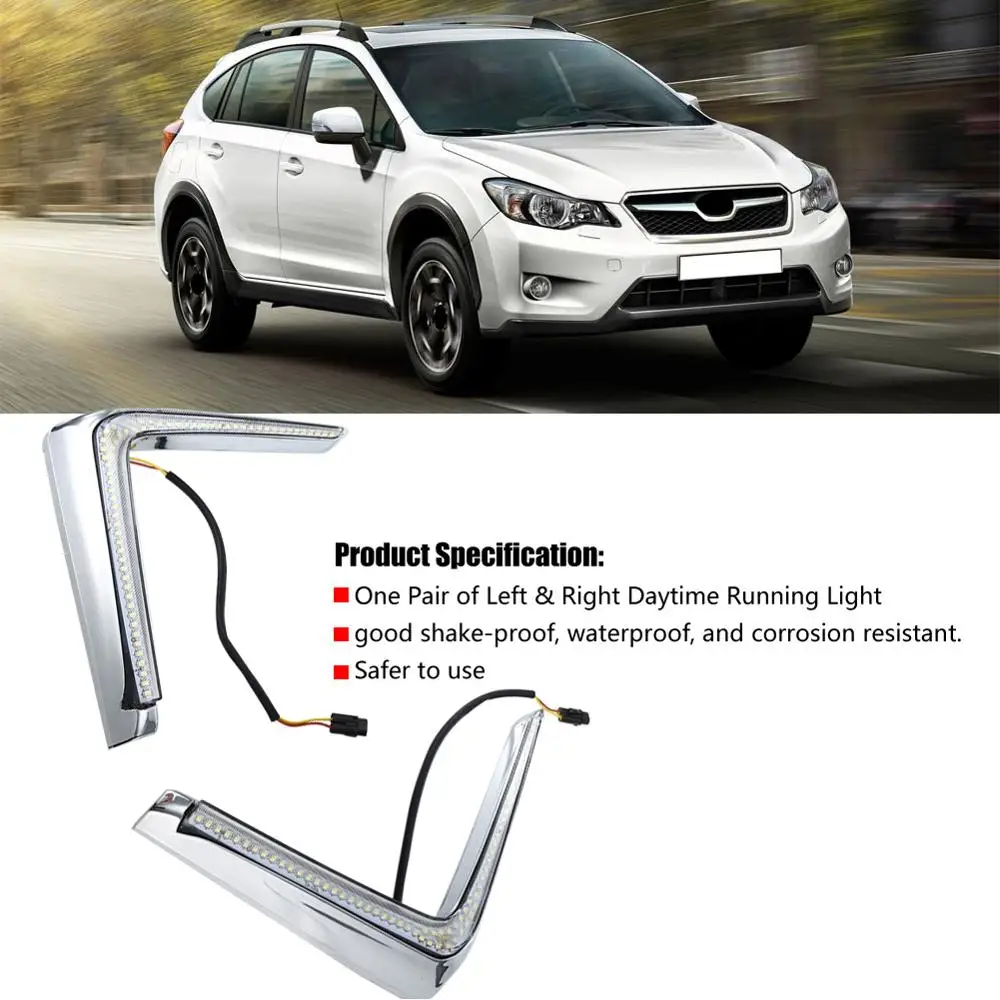 Дневные ходовые огни для автомобиля дневные ходосветодиодный светодиодные Subaru XV