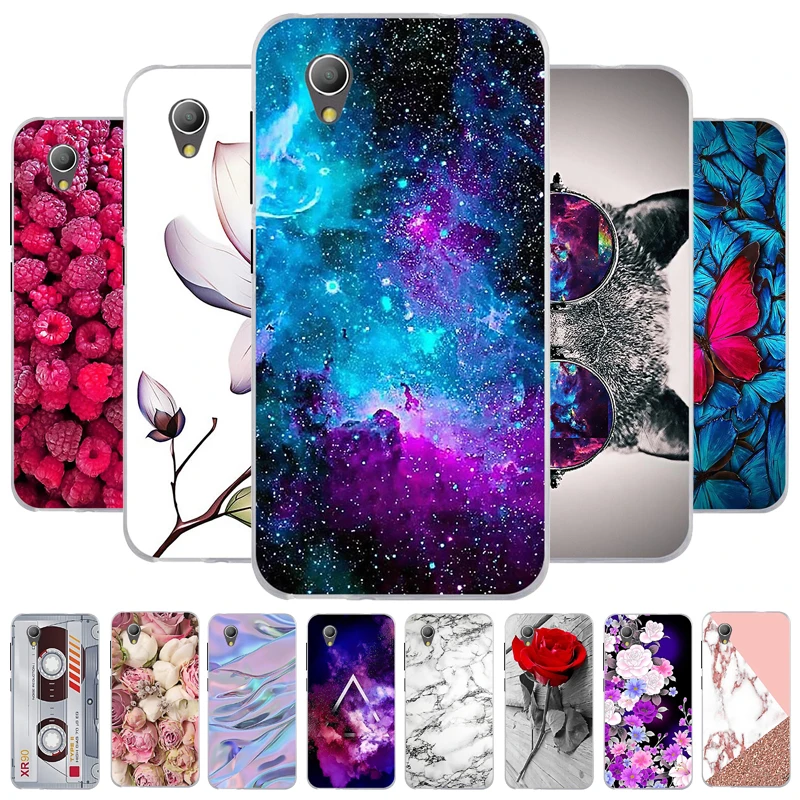 Силиконовый чехол для Alcatel 1 5033D 5033 5033A 5033Y 5033X 5 0 дюймов из мягкого ТПУ защитный