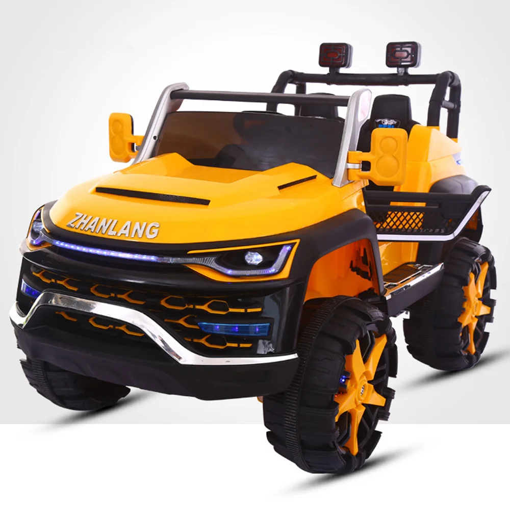 Детский внедорожный автомобиль электрический автомобиль четырехколесный светильник автомобиль с дистанционным управлением Багги с качающейся музыкой классный светильник s