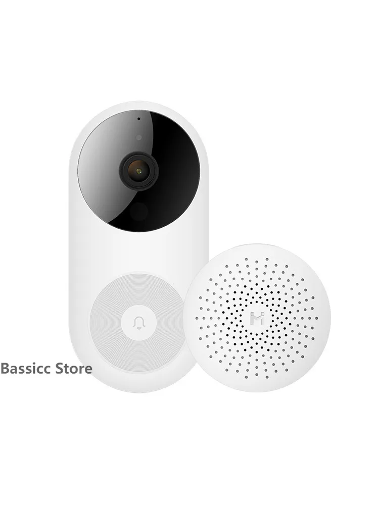 

Xiaomi Xiaobai Smart Video Doorbell D1 Visual Intercom AI Face & PIR Movement Detection HD Night Vision Wireless Security Camera