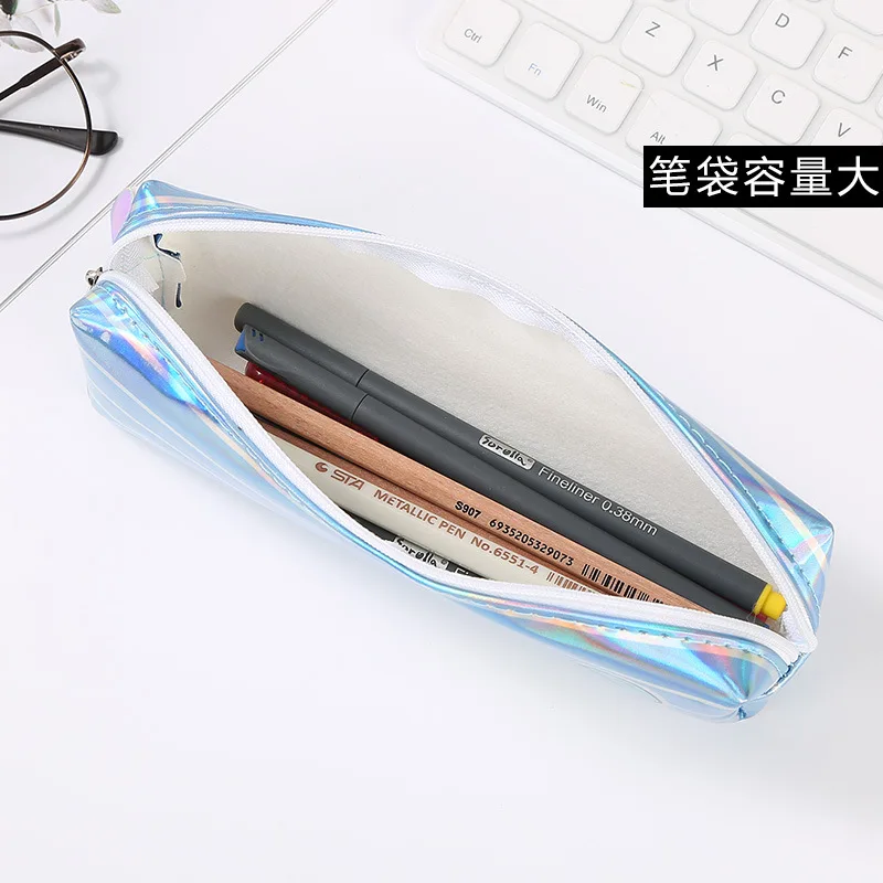 1 шт. кавайный чехол для карандаша мультфильм лазерный подарок Хэлло Китти