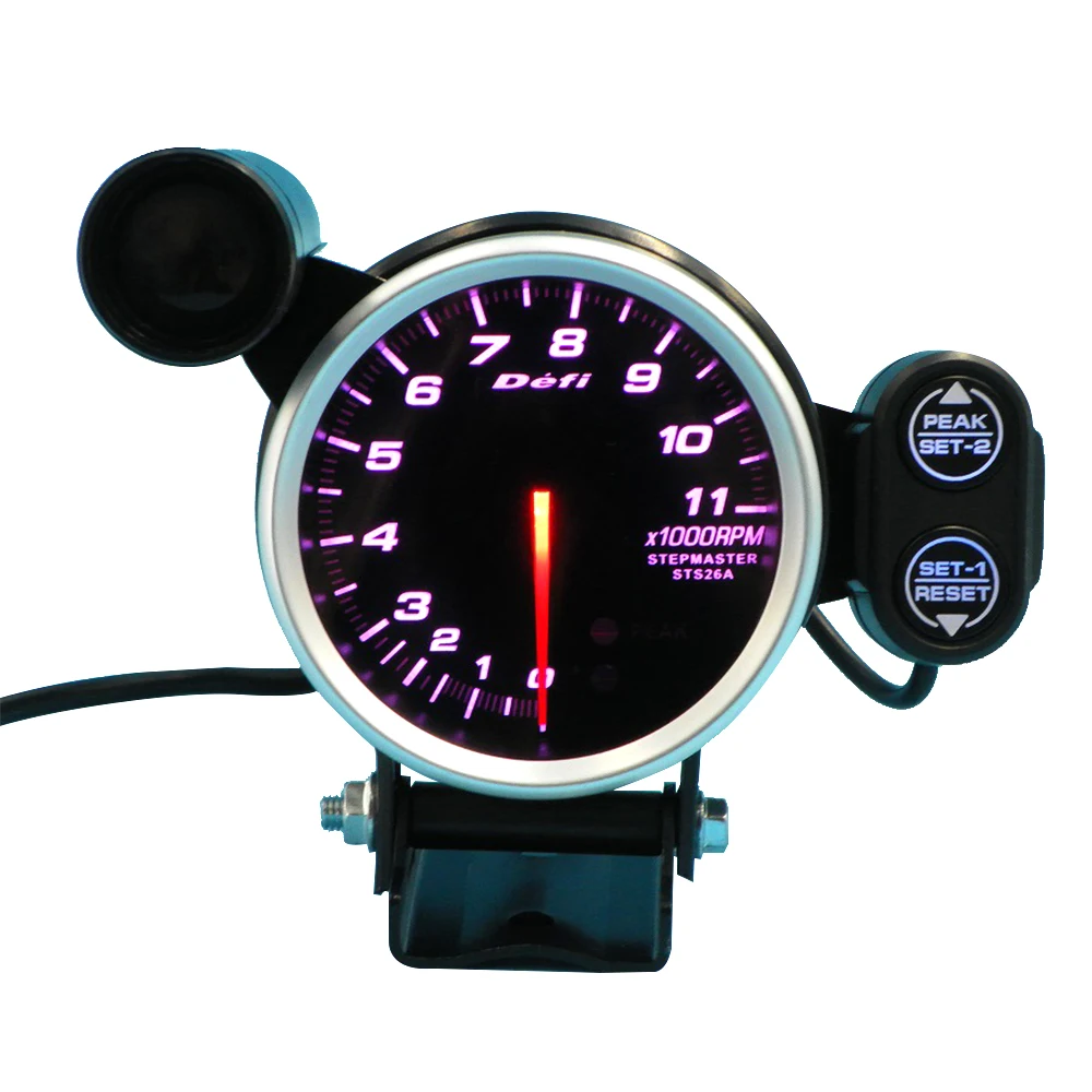 3 15 дюймов 80 мм Автомобильный цифровой тахометр 1000 об/мин датчик универсальный