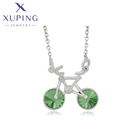 Xuping Модные Ювелирные Изделия Круглой Формы разноцветные маленькие Романтические кристаллы ожерелья с подвесками для девушек женщин рождественские подарки 40436